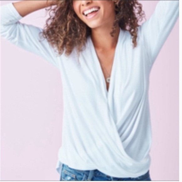 Stella & Dot Faux Wrap Top - Picture 7 of 7